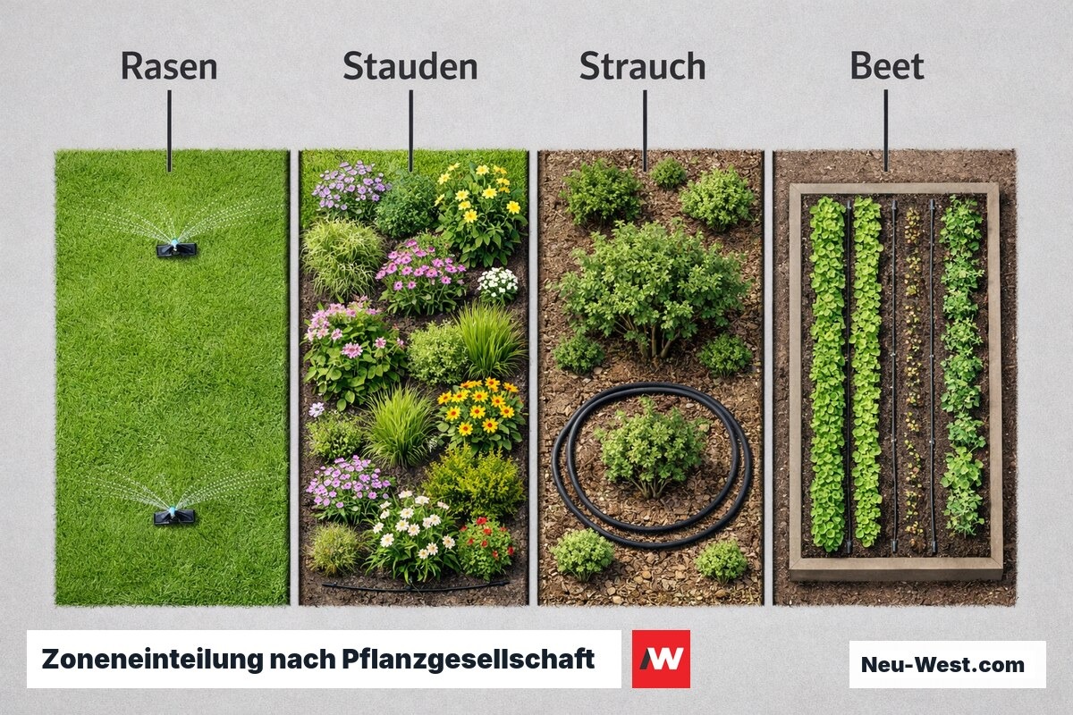 Zoneneinteilung nach Pflanzgesellschaft und ET-Klasse – Erklär-Grafik (NEUWEST Berlin)