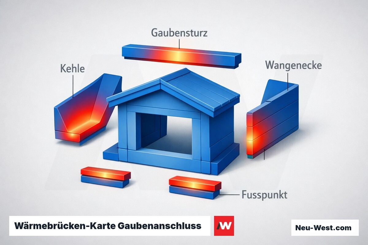 Wärmebrücken-Karte Gaubenanschluss – Erklär-Grafik (NEUWEST Berlin)