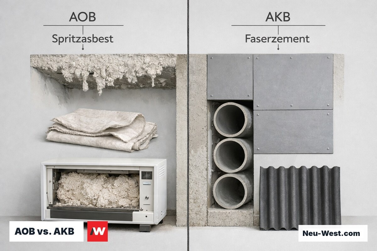 AOB vs. AKB: Bindungsform entscheidet ueber das Abbruchverfahren – Erklär-Grafik (NEUWEST Berlin)