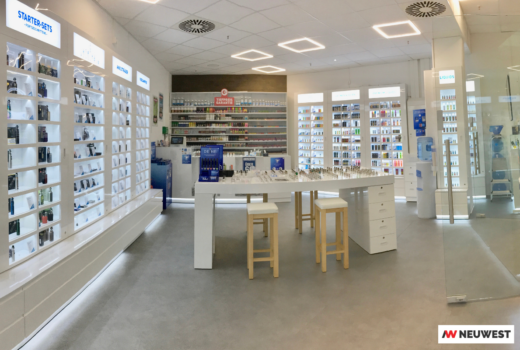 Komplettausbau Ladenfläche Shopping Center Hannover – Neuwest Referenz Berlin